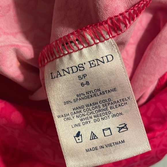 Lands’ End Stretch 3/4 Sleeve Shift Dress - Picture 9 of 9